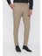 P 1102 Slim Fit Bej Spor Pantolon 2