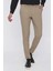 P 1102 Slim Fit Bej Spor Pantolon 3