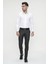 P 1083 Slim Fit Siyah Spor Pantolon 1