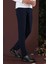 Slim Fit Yan Cepli Dokulu Esnek Casuel Lacivert Pantolon P 1139 4