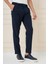 P 1164 Slim Fit Lacivert Klasik Pantolon 5