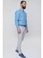Slim Fit Yan Cep Esnek Pamuklu Casuel Gri Pantolon P 1088 3