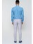 Slim Fit Yan Cep Esnek Pamuklu Casuel Gri Pantolon P 1088 4
