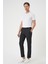 P 1165 Slim Fit Füme Klasik Pantolon 2