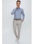 P 1111 Slim Fit Bej Spor Pantolon 1