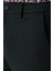 Comfort Fit Yan Cep Beli Lastikli Esnek Pamuk Siyah Jogger Pantolon P 1143 4