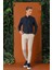 Slim Fit Yan Cep Esnek Pamuk Casuel Bej Pantolon P 1147 2