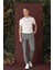 P 1133 Slim Fit Gri Spor Pantolon 2