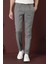 P 1133 Slim Fit Gri Spor Pantolon 5