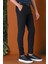 Slim Fit Yan Cep Esnek Pamuk Casuel Lacivert Pantolon P 1147 5