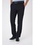 Comfort Fit Beli Lastikli Lacivert Jogger Pantolon P 1185 3