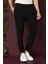 P 1140 Slim Fit Siyah Spor Pantolon 5