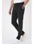 Comfort Beli Lastikli Rayon Karışımlı Siyah Jogger Pantolon P 1194 3