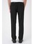Comfort Fit Beli Lastikli Siyah Jogger Pantolon P 1185 5