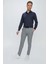 P 1103 Slim Fit Gri Spor Pantolon 2