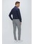 P 1103 Slim Fit Gri Spor Pantolon 4