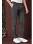 P 1133 Slim Fit Füme Spor Pantolon 4