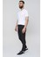 Slim Fit Yan Cep Esnek Pamuklu Casuel Siyah Pantolon P 1088 2