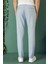 Comfort Fit Yan Cep Beli Lastikli Esnek Pamuk Mavi Jogger Pantolon P 1143 5