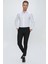 P 1103 Slim Fit Siyah Spor Pantolon 2