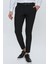 P 1103 Slim Fit Siyah Spor Pantolon 4
