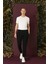 P 1140 Slim Fit Siyah Spor Pantolon 2
