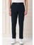 Comfort Fit Belden Kumaş Kemerli Pamuk Lacivert Jogger Pantolon P 1154 2