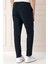 Comfort Fit Belden Kumaş Kemerli Pamuk Lacivert Jogger Pantolon P 1154 4