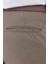 P 1136 Slim Fit Bej Klasik Pantolon 5