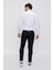 P 1086 Slim Fit Siyah Spor Pantolon 3