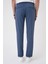 Comfort Fit Beli Lastikli Pileli Indigo Jogger Pantolon P 1182 5