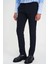 Comfort Fit Beli Lastikli Yandan Tokalı Esnek Lacivert Jogger Pantolon P 1178 3