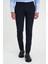 Comfort Fit Beli Lastikli Yandan Tokalı Esnek Lacivert Jogger Pantolon P 1178 2