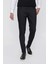 P 1101 Slim Fit Siyah Spor Pantolon 2