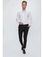 P 1077 Slim Fit Siyah Spor Pantolon 1