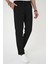 Comfort Fit Beli Lastikli Siyah Jogger Pantolon P 1179 3
