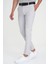 Slim Fit Yan Cepli Esnek Düz Koyu Taş Pamuk Pantolon P 1197 3