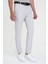 Slim Fit Yan Cepli Esnek Düz Koyu Taş Pamuk Pantolon P 1197 5