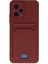 Newface Xiaomi Poco X5 5g Kılıf Kelvin Kartvizitli Silikon - Bordo 1