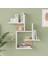Shelf 21 Duvar Rafı Sepet-Beyaz WL21-SW 1