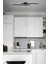 Marea ( Siyah Kasa, Beyaz Işık ) Ledli Modern Plafonyer LED Avize, Salon, Mutfak, Oturma Odası 2