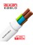 3x1,5 Mm² H05VV-F Ttr Kablo Beyaz (%100 Bakır) 5 Metre 1