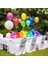 Turuncu Balon Desensiz Renkli Lateks Balon Normal Ebat 100'LÜ Paket 2