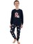 Erkek Çocuk Lacivert Uzun Kollu Pijama Takımı 3676-2 1