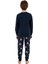 Erkek Çocuk Lacivert Uzun Kollu Pijama Takımı 3676-2 3