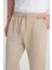 Premium Oxford Örme Regular Fit Duble Paça Erkek Pantolon- Bej 2