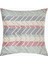 Squame Viscose-Blend Multi Renk Zigzag Yastık 1