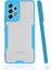 Newface Samsung Galaxy A53 5g Kılıf Platin Silikon - Mavi 1