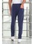 Scuba Modal Kumaş Relaxed Fit Erkek Eşofman Altı Pantolon - Lacivert 5
