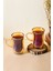 Amber 2'li Isıya Dayanıklı Çift Cidarlı Kulplu Cam Çay Bardağı 150 ml 1